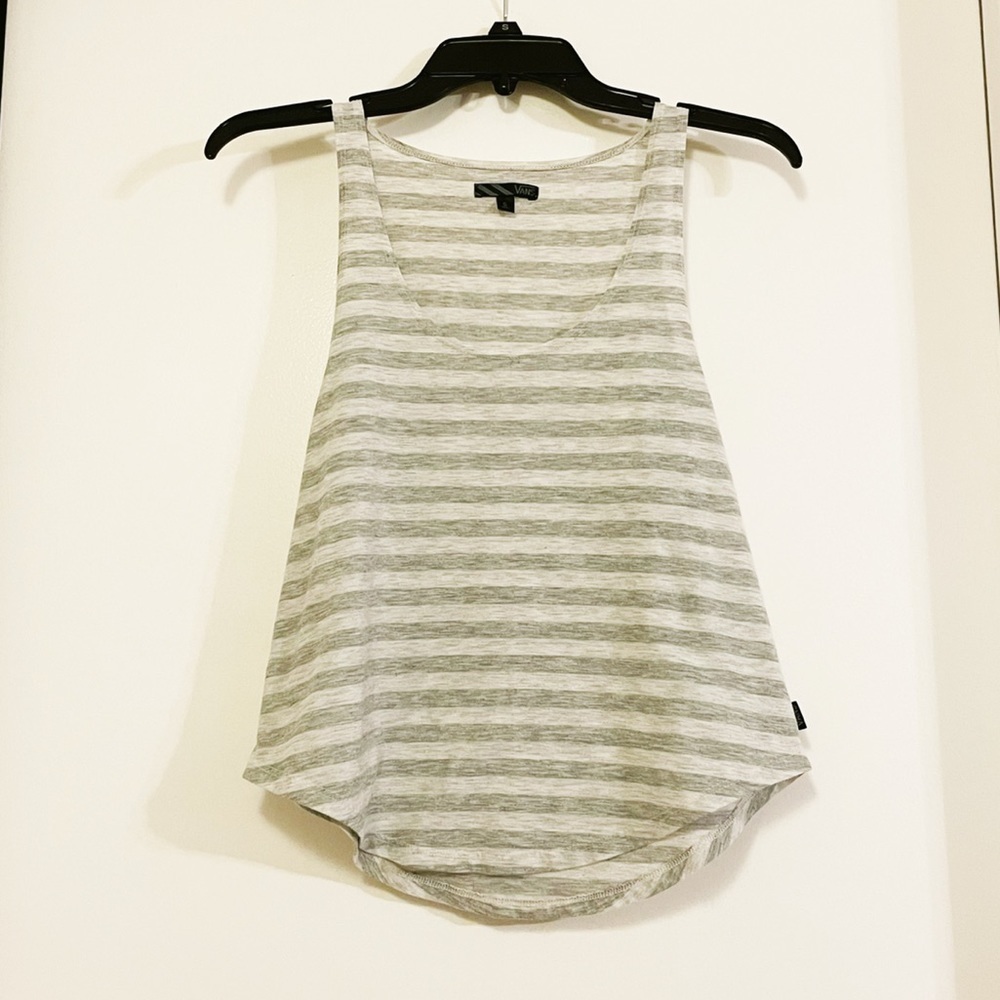 Vans Woman’s Striped Y2K Tank Top Size Small